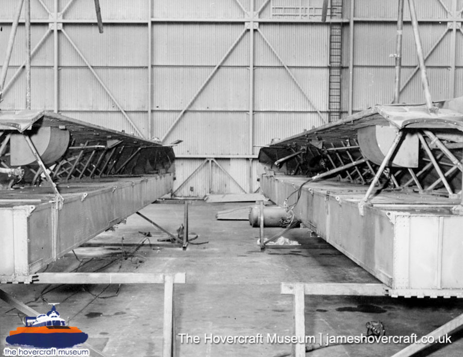 SRN6 close-up details - Plenum (credit: The Hovercraft Museum Trust).